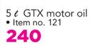Castrol GTX Motor Oil-5Ltr