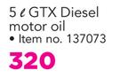 Castrol GTX Diesel Motor Oil-5Ltr