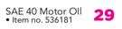 Castrol SAE 40 Motor Oil-500ml