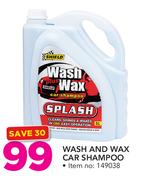 Shield Wash And Wax Car Shampoo