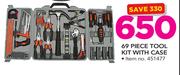 Stramm 69 Piece Tool Kit With Case