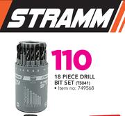 Stramm 18 Piece Drill Bit Set T5041