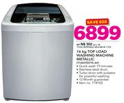 LG 16Kg Top Load Washing Machine Metallic T1603TEFTS AF