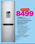 Samsung 330Ltr Silver Bottom Freezer Fridge RB29HWR3DSA-U 