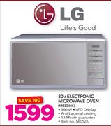 LG 30Ltr Electronic Microwave Oven MS3040S