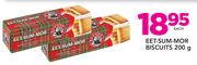 Bakers Eet-Sum-Mor Biscuits-200g Each