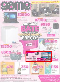 Game Mozambique : Nobody Beats Our Big Brand Prices (24 Aug - 6 Sep 2017), page 1