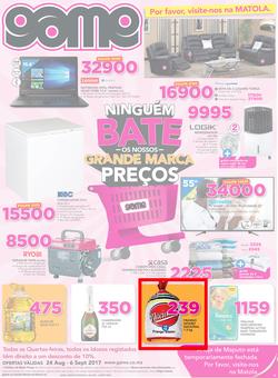 Game Mozambique : Nobody Beats Our Big Brand Prices (24 Aug - 6 Sep 2017), page 1