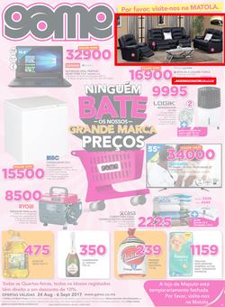 Game Mozambique : Nobody Beats Our Big Brand Prices (24 Aug - 6 Sep 2017), page 1