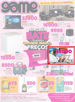 Game Mozambique : Nobody Beats Our Big Brand Prices (24 Aug - 6 Sep 2017), page 1