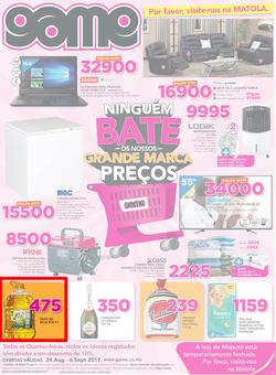 Game Mozambique : Nobody Beats Our Big Brand Prices (24 Aug - 6 Sep 2017), page 1