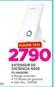 TP Link Extensor De Distancia N300