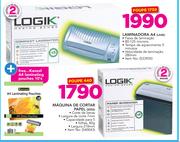 Logik Laminadora A4 LA46 With Free Kenzel A4 Laminating Pouches 10's