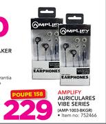 Amplify Auriculares Vibe Series AMP-1003-BKGR