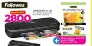 Fellowes Laminadora A4 L80 Gratis Laminas A4 10PK gratis Kenzil