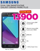 Samsung Dual Sim Smartphone Galaxy Grand Prime Plus