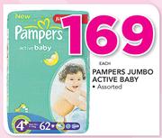 Pampers Jumbo Active Baby Assorted-Each