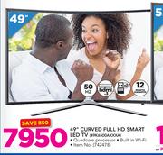 Samsung 49" Curved Full HD Smart LED TV 49K6500AKXXA