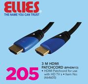Ellies 3m HDMI Patchord BPHDM13