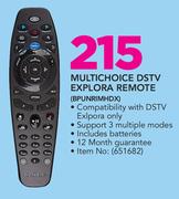 Ellies Multichoice DSTV Explora Remote BPUNRIMHDX
