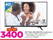 Sinotec 40" Full HD LED TV STL-40F1A11 A