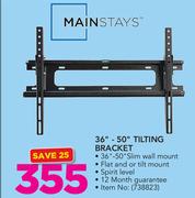 Mainstays 36"-50" Tilting Bracket
