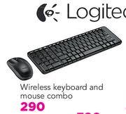 Logitech Wireless Keyboard And Mouse Combo