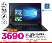 Lenovo 15.6" Intel Celeron Notebook IDEAPAD 110