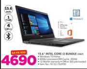 Dell 15.6" Intel Core i3 Bundle 3567