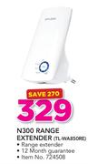TP-Link N300 Range Extender TL-WA850RE