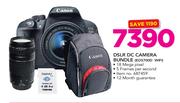Canon DSLR DC Camera Bundle EOS700D WiFi