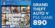 Grand Theft Auto V Game For PS4