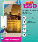 Hisense Dual Sim Smartphone Infinity F20 With Free Speaker & Phone Cover