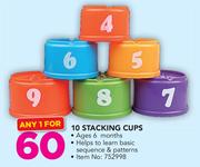 Babygro 10 Stacking Cups