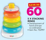 Babygro 5 x Stacking Rings