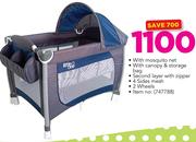 Little One Campcot With Mosquito Net, Canopy & Storage Bag 747788