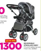 Little One Reversible Stroller Grey 602867
