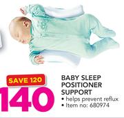 Snuggletime Baby Sleep Positioner Support