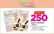 Soft Beginnings Baby Carrier 3 In 1