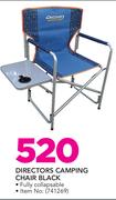 Discovery Adventures Directors Camping Chair Black