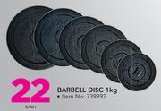 Everlast Barbell Disc 15kg-Each