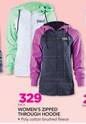 Everlast Women's Zipped THrough Hoodie-Each