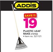 Addis Plastic Leaf Rake 73742