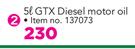 Castrol GTX Diesel Motor Oil-5Ltr