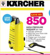 Karcher 1200W High Pressure Washer K1 100