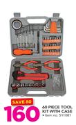 Stramm 60 Piece Tool Kit With Case