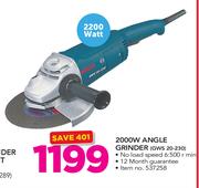 Bosch 2000W Grinder GWS 20-230