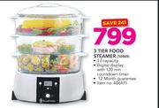 Russell 3 Tier Food Steamer 10969