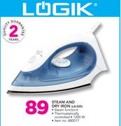 Logik 1200W Steam And Dry Iron LSI-005