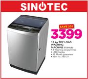 Sinotec 13Kg Top Load Washing Machine T1311LS